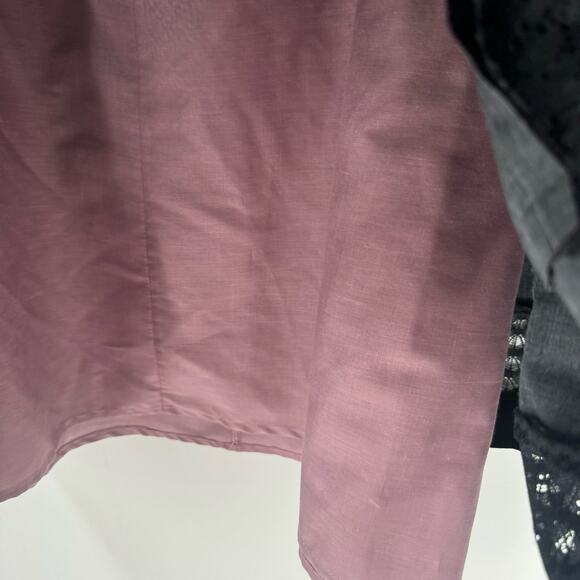 Vintage 1960s velvet lace midi skirt - Picture 6 of 6